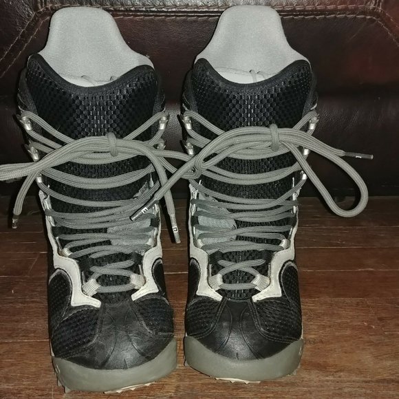 Burton Women's Sapphire Snowboard Boots Black Grey - Picture 2 of 12